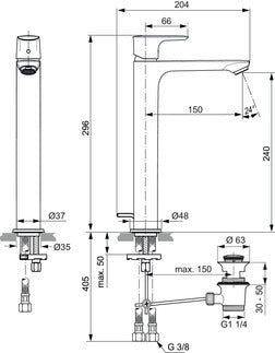 ΜΠΑΤΑΡΙΑ ΝΙΠΤΗΡΑ ΨΗΛΗ CONNECT AIR VESSEL 240