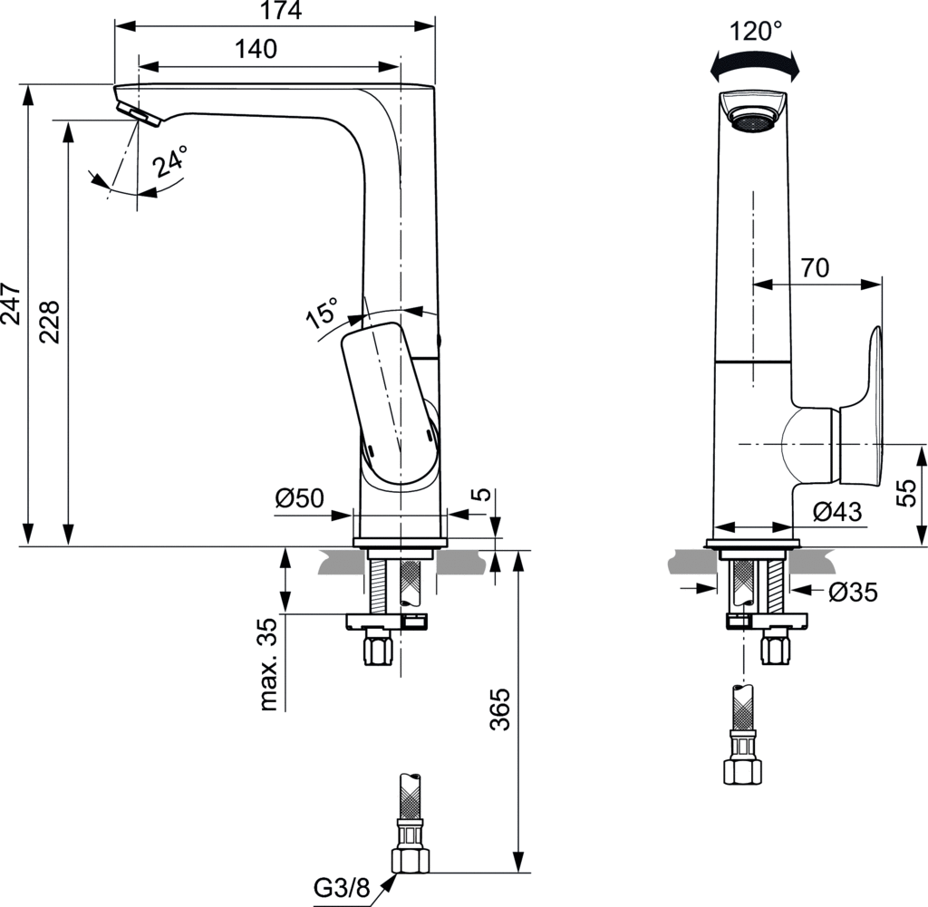 ΜΠΑΤΑΡΙΑ ΝΙΠΤΗΡΑ ΨΗΛΗ CONNECT AIR 228