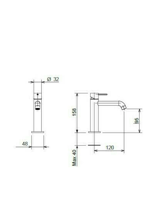 ΜΠΑΤΑΡΙΑ ΝΙΠΤΗΡΑ ELLE INOX 316 BLACK